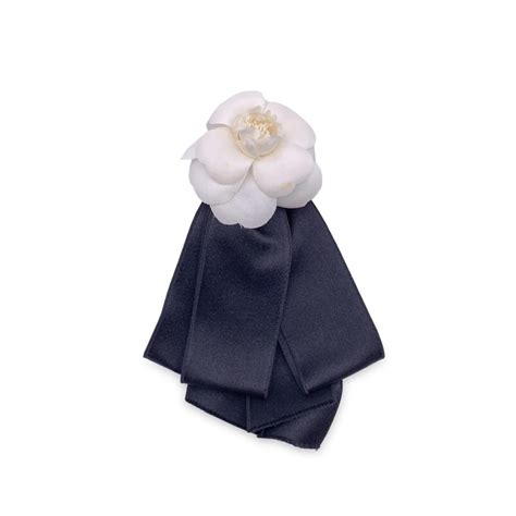 chanel camellia bow|antique chanel brooches.